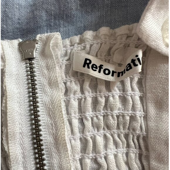 Reformation linen cropped top - Picture 4 of 6